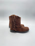 Clic! CL-21306 cowboy laarsje serraje lux marron bruin franje